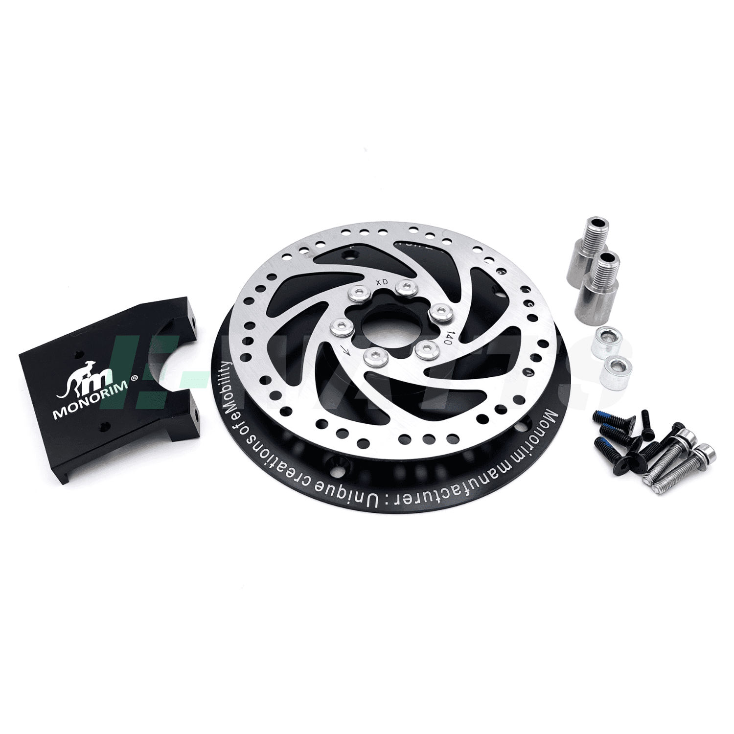 Flasque moteur Monorim MD-500W FB Xiaomi m365, Pro, 2, 3, 1S, Essential noir