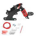 Suspension arrière Ulip Xiaomi m365, 1S, Essential Noir rouge