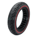 Pneu plein 10x2.125 Ninebot F25, F30, F40, D18E, D28E, D38E Noir et Rouge