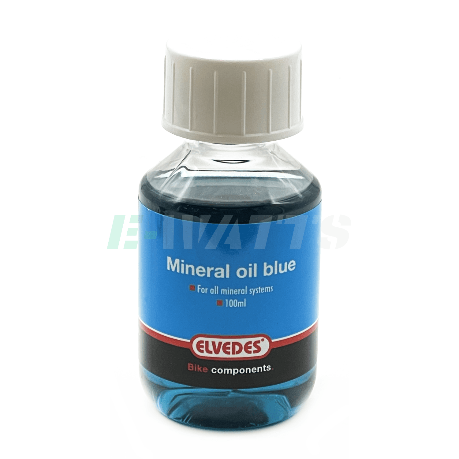 Huile de frein minérale bleue Elvedes