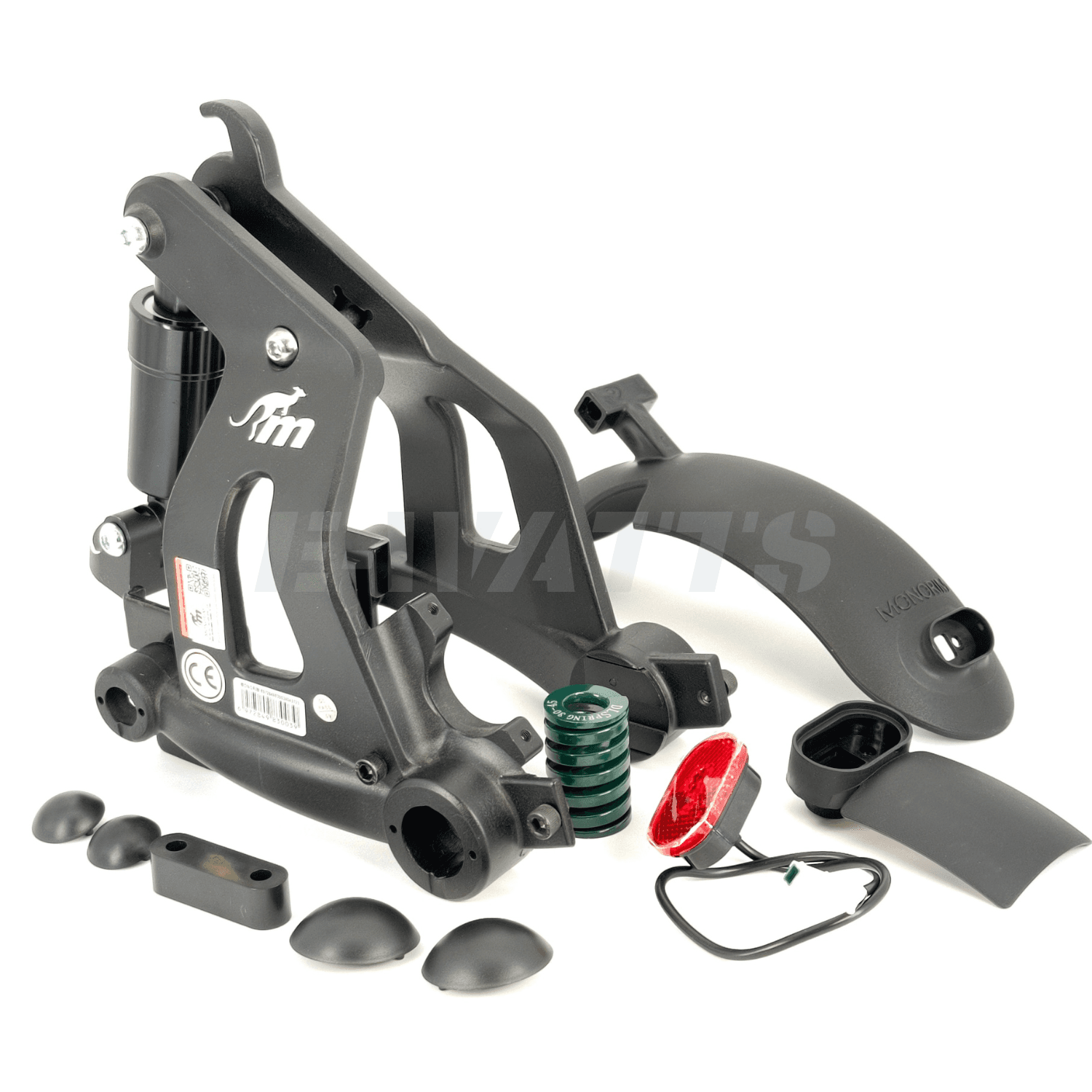 Suspension arrière Monorim MR3-Lite Xiaomi Scooter 3 Lite noir